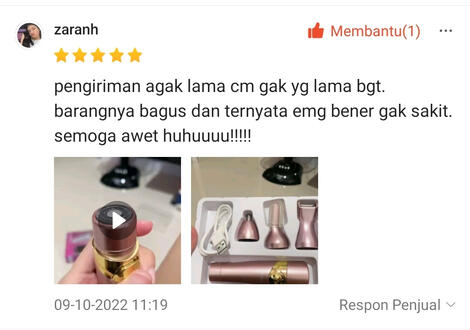 Bukti Tidak Sakit &amp; Nyaman Digunakan